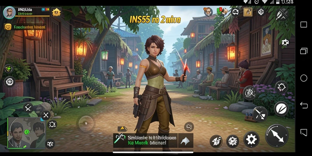 Screenshot gameplay INS55 menunjukkan pengalaman simulasi yang mendalam dan interaktif.