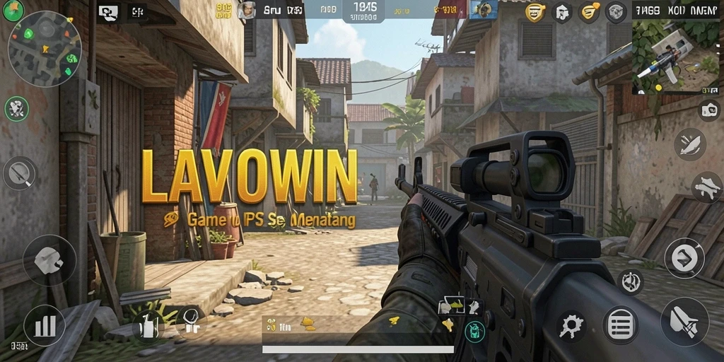 Tampilan seru dari gameplay LAVOWIN yang menegangkan.