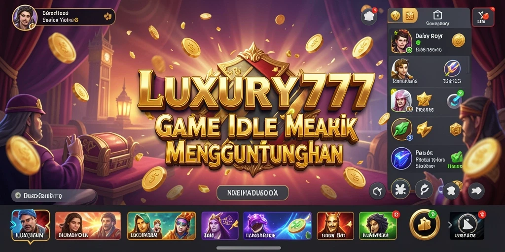 Tampilan gameplay LUXURY777 yang menawan dan menarik.