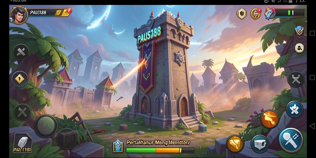 Gameplay mendebarkan di PAUS188 dengan strategi Tower Defense yang canggih.