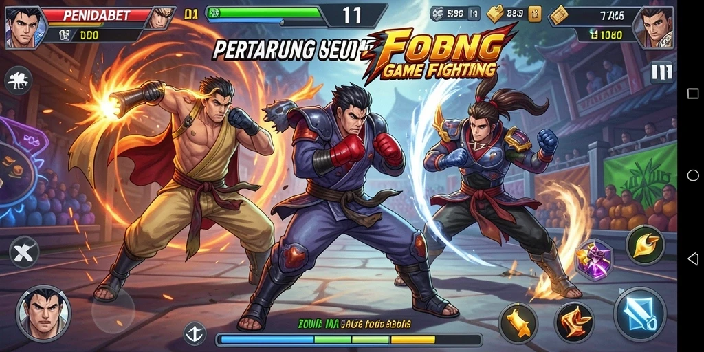 Tampilan gameplay <strong>PENIDABET</strong> yang penuh aksi dan pertarungan epik.