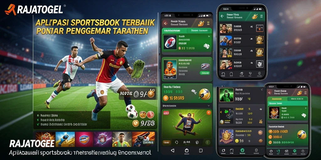 Tampilan gameplay RAJATOGEL menampilkan berbagai pilihan taruhan olahraga.